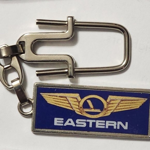 Eastern Airlines Key Chain with COTAL of Miami on back 1985 VINTAGE - Picture 5 of 5